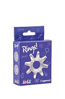 Кольцо эрекционное Rings Cogweel white 0114-90Lola