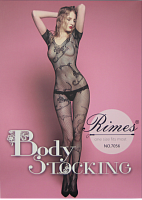 картинка Чулок на тело “Rimes” 7056, OS, Black от интернет магазина LOVERMAG