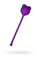 Шарик вагинальный A-Toys by TOYFA, силикон, фиолетовый, ? 2,7 см