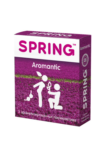 Презервативы SPRING Aromantic ароматизированные