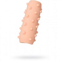 Насадка на пенис "TOYFA XLover Soft Booster" телесный 14,5 см
