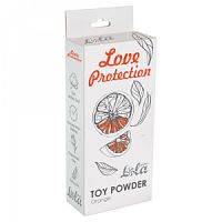 Пудра для игрушек ароматизированная Love Protection Orange 30g 1829-01Lola